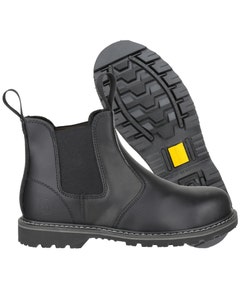 Amblers FS5 Safety Dealer Boots - Black