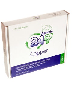 Agrimin 24.7 Cattle Copper Bolus - Pack of 24