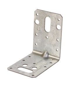 Perry No.286 Pre-Galvanised Angle Bracket - 90mm x 90mm x 63mm