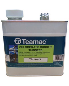 Teamac Chlorinated Rubber Thinners - 2.5L