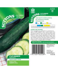 Suttons Marketmore Cucumber Seeds