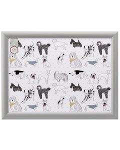 The English Tableware Company Playful Pets Dog Design Lap Tray