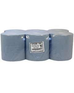 Blue 2 Ply Dairy Wipes - Pack of 6