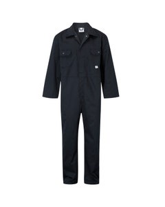 Fort Workwear Stud Front Coveralls - Navy