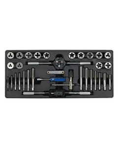 Sealey Tap & Die Set with Tool Tray - 33 Piece