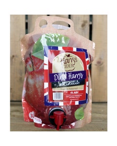 Harry's Dirty Harrys Raspberry & Blackcurrant Cider Pouch - 3L