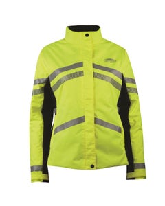 WeatherBeeta Reflective Heavy Padded Waterproof Jacket - Hi Vis Yellow