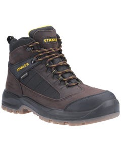 Stanley Mens Berkeley Full Lace Up Safety Boots - Brown