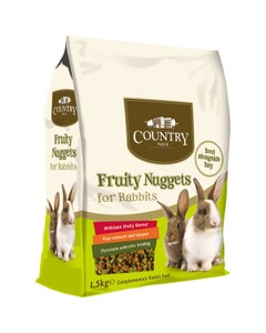 Country Value Fruity Nuggets For Rabbits - 1.5kg