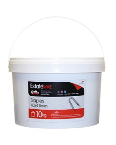 ArcelorMittal Estate Wire 4Life Staples 40mm x 4mm - 10kg