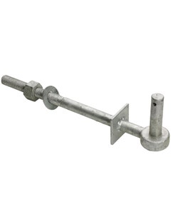 Perry No.825 Galvanised Gate Hook To Bolt With Welded Washer - 250mm/10" x 19mm