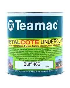 Teamac Buff Metalcote Primer/Undercoat - 1L