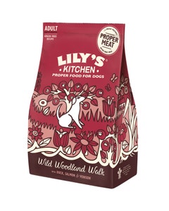 Lily's Kitchen Adult Duck, Salmon & Venison Wild Woodland Walk Dry Dog Food – 7kg