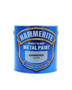 Hammerite Hammered Direct to Rust Metal Paint - 2.5L