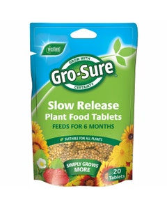 Westland Gro-Sure Slow Release Plant Food - 20 Tablets